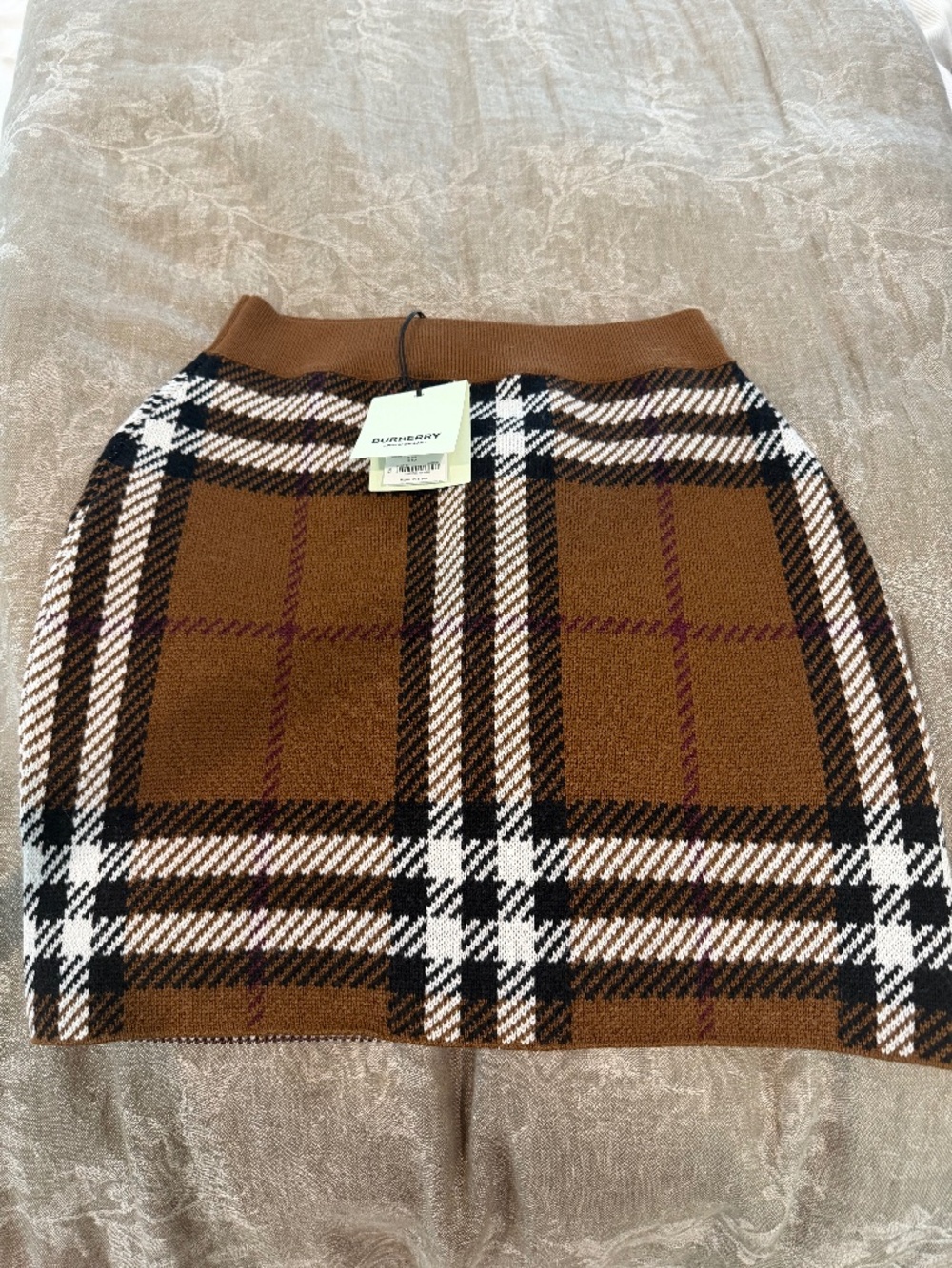 Burberry Knit Skirt